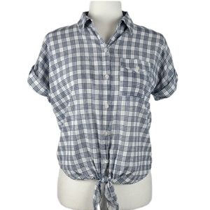 Love Notes blue white top small